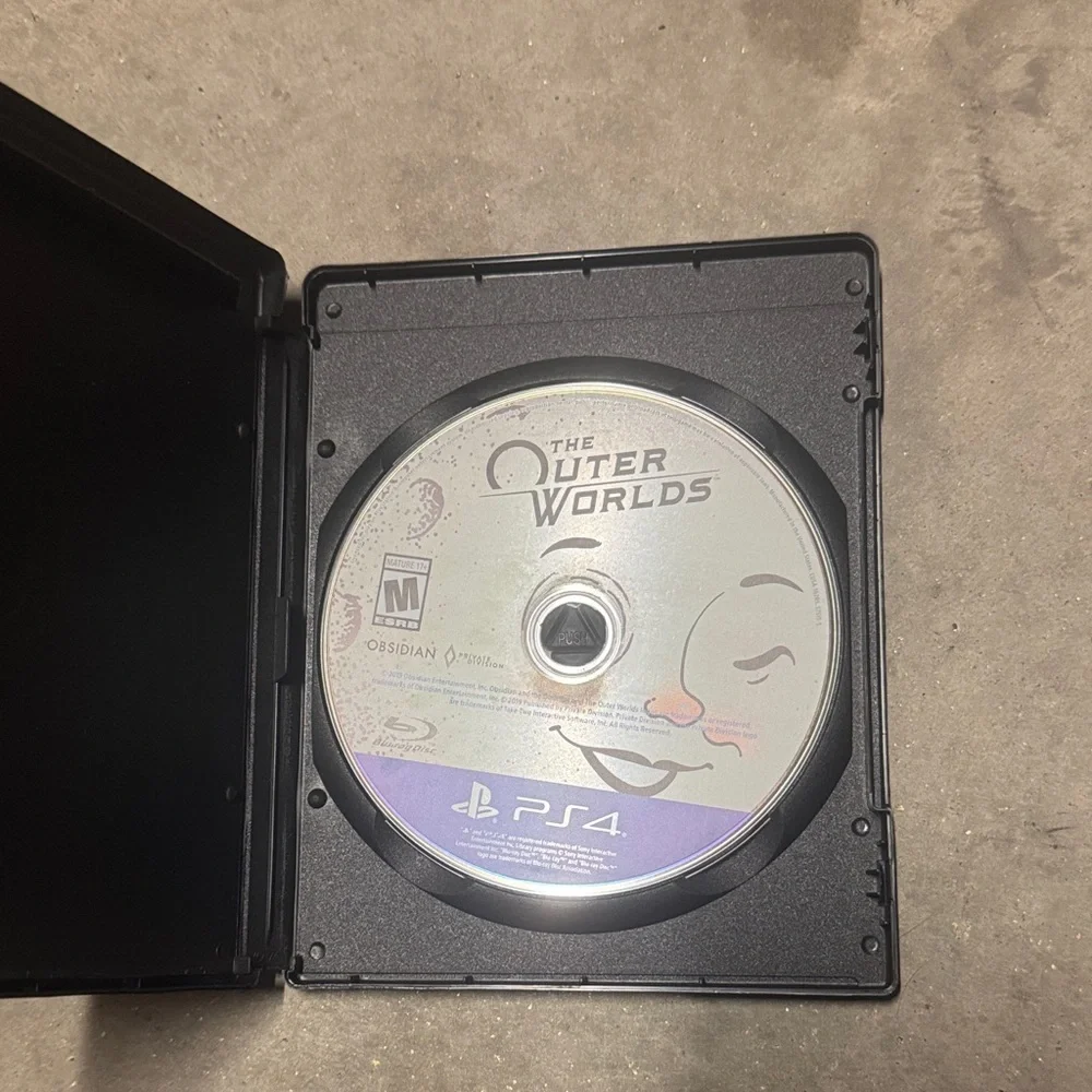 The Outer Worlds for PS4 - Black Case